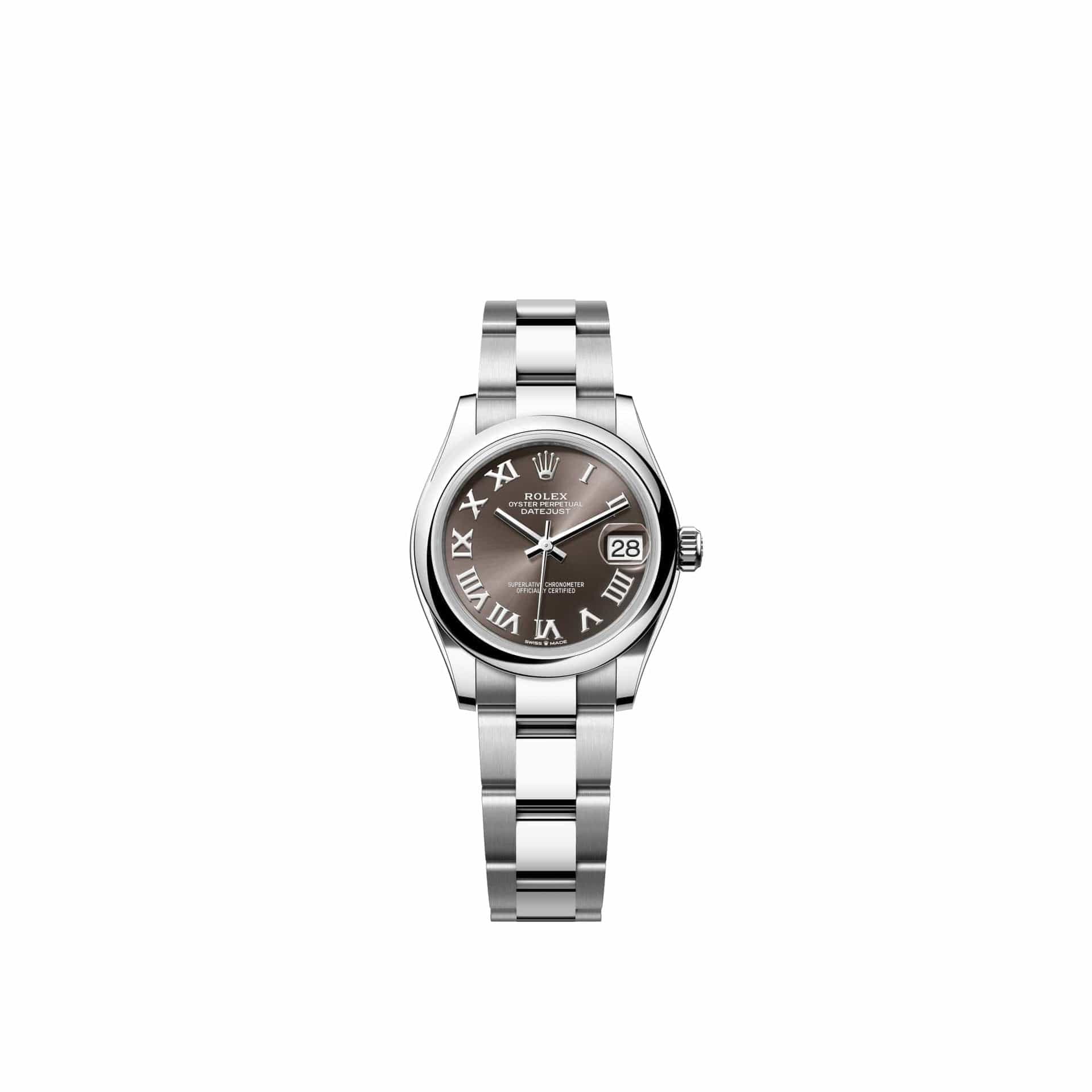 Rolex Datejust 31 278240 Stainless Steel Dark Grey Roman Dial Oyster (2026)