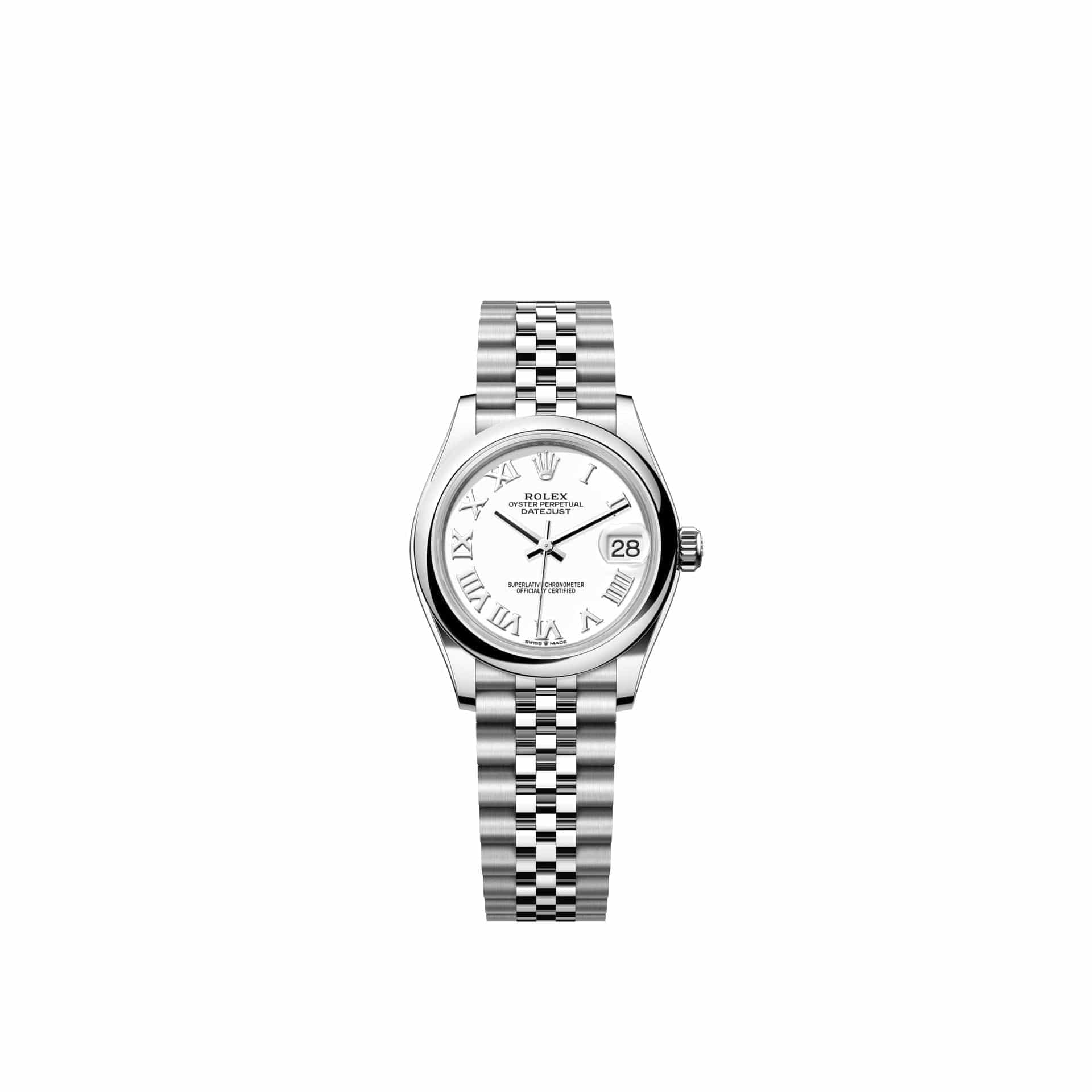 Rolex Datejust 31 278240 Stainless Steel White Roman Dial Jubilee (2026)