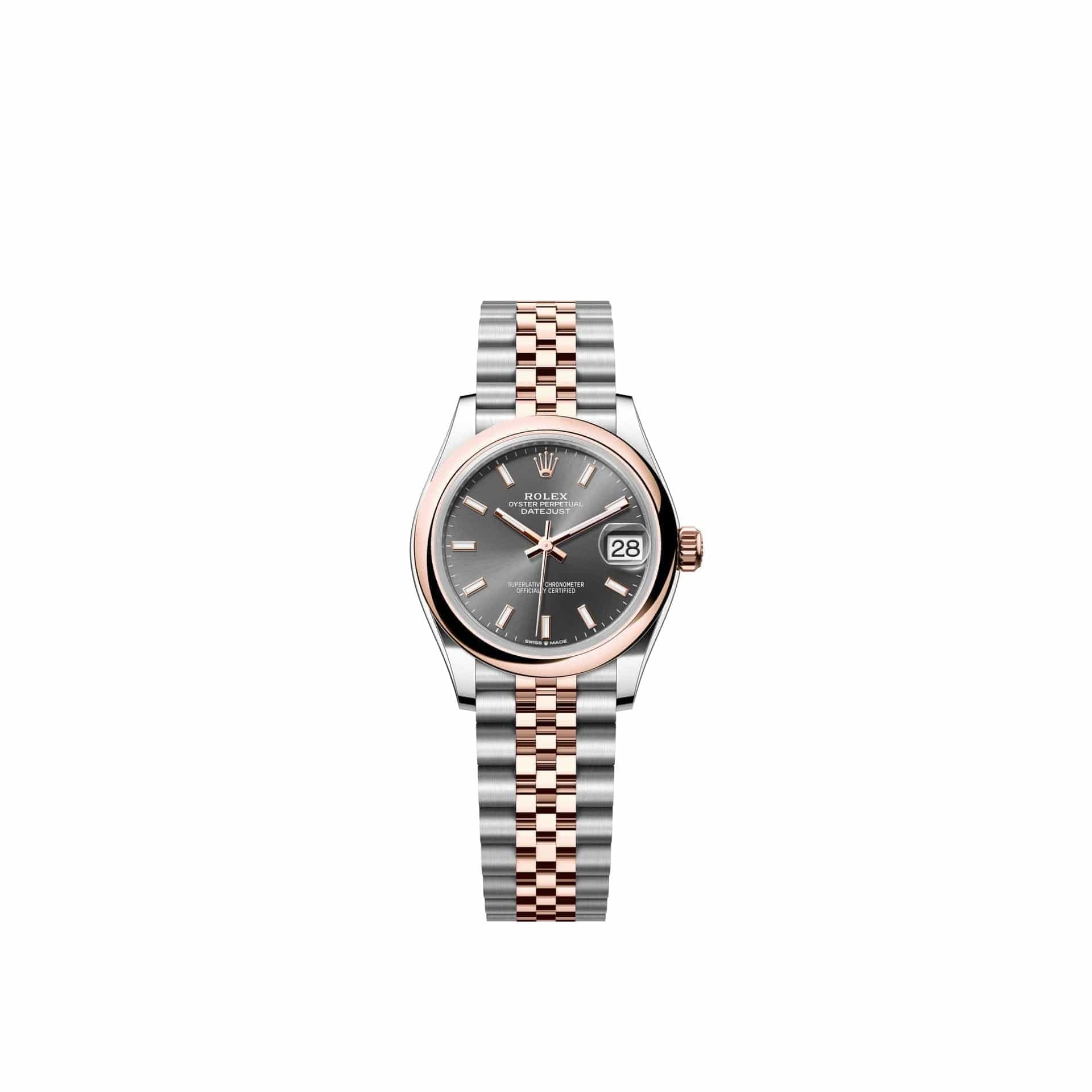 Rolex Datejust 31 278241 Rose Gold Stainless Steel Slate Dial Jubilee (2026)