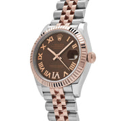 Rolex Datejust 31 278271 'Ladies' Rose Gold Stainless Steel Roman Chocolate Dial Jubilee (2024)