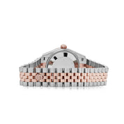 Rolex Datejust 31 278271 'Ladies' Rose Gold Stainless Steel Roman Chocolate Dial Jubilee