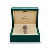 Rolex Datejust 278271 Rose Gold Stainless Steel Roman Chocolate Dial Jubilee (2021)