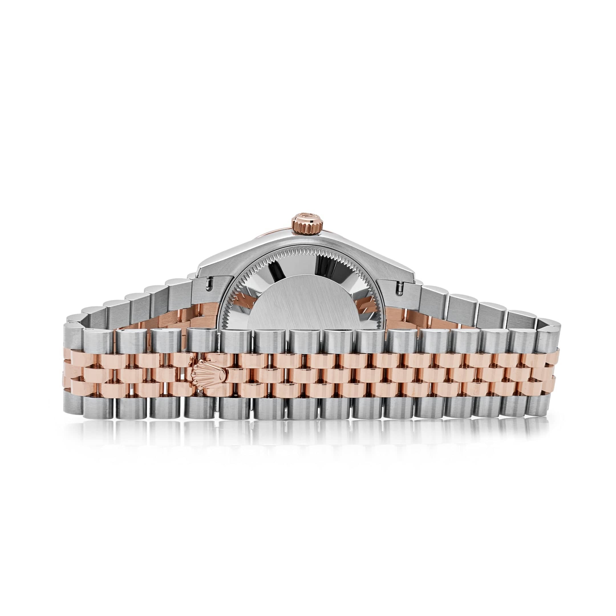 Rolex Datejust 31 278271 'Ladies' Rose Gold Stainless Steel Roman Pink Dial Jubilee (2024)