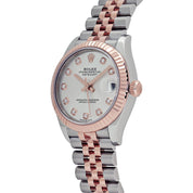 Rolex Datejust 31 278271 'Ladies' Stainless Steel Rose Gold Silver Diamond Dial (2024)