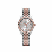 Rolex Datejust 278271 'Ladies' Stainless Steel Rose Gold Silver Diamond Dial (2025)