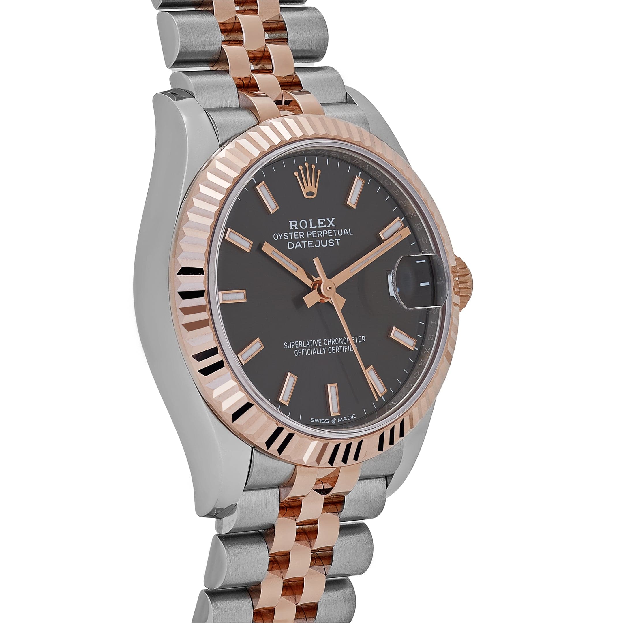 Rolex Datejust 31 278271 'Ladies' Stainless Steel Rose Gold Slate Dial (2025)