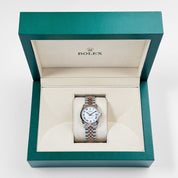 Rolex Datejust 278271 'Ladies' Stainless Steel Rose Gold White Roman Numerals Dial (2025)
