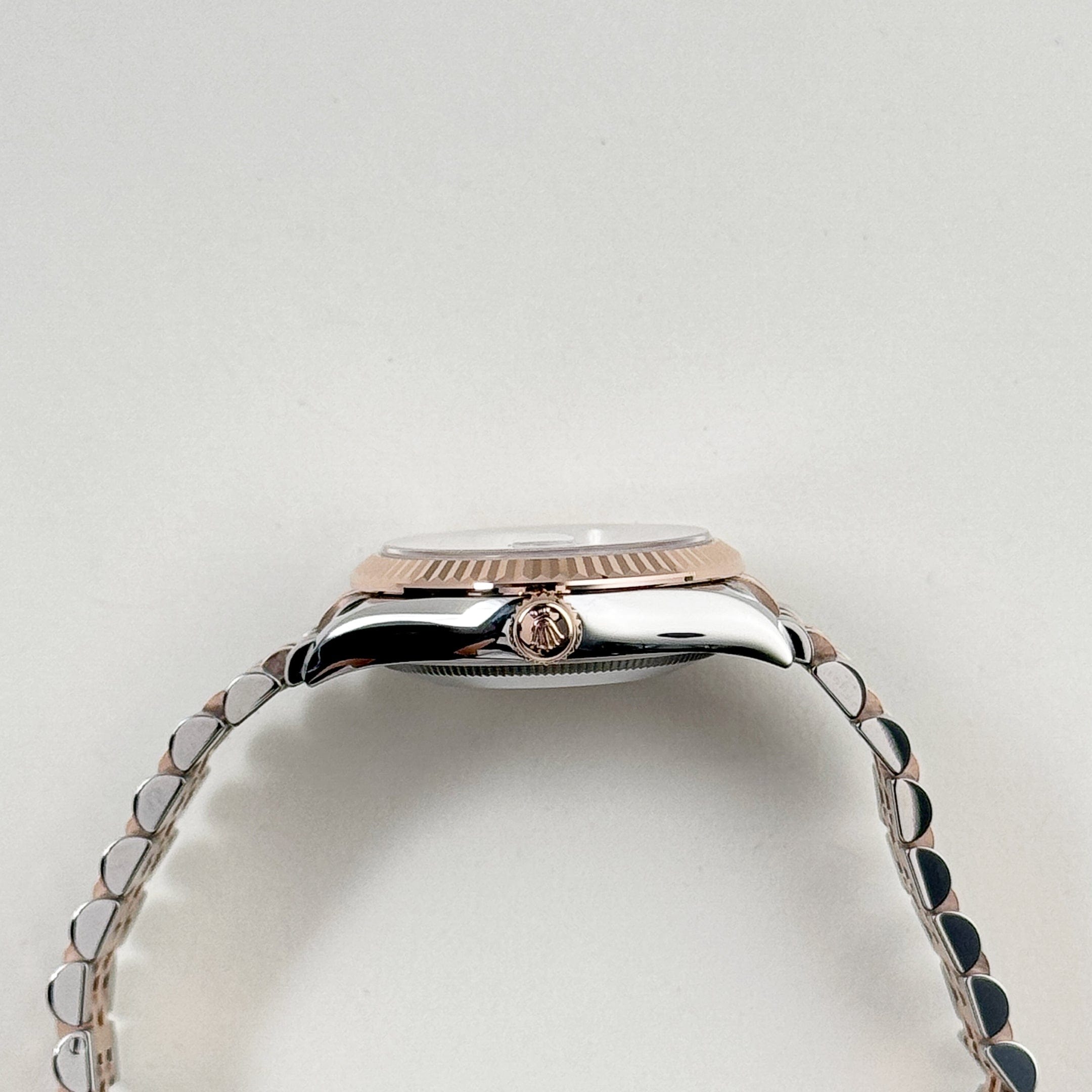 Rolex Datejust 31 278271 'Ladies' Stainless Steel Rose Gold White Roman Numerals Dial (2025)