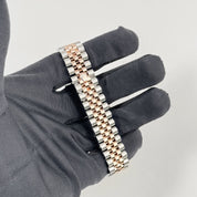 Rolex Datejust 31 278271 'Ladies' Stainless Steel Rose Gold White Roman Numerals Dial (2025)