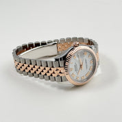 Rolex Datejust 31 278271 'Ladies' Stainless Steel Rose Gold White Roman Numerals Dial (2025)