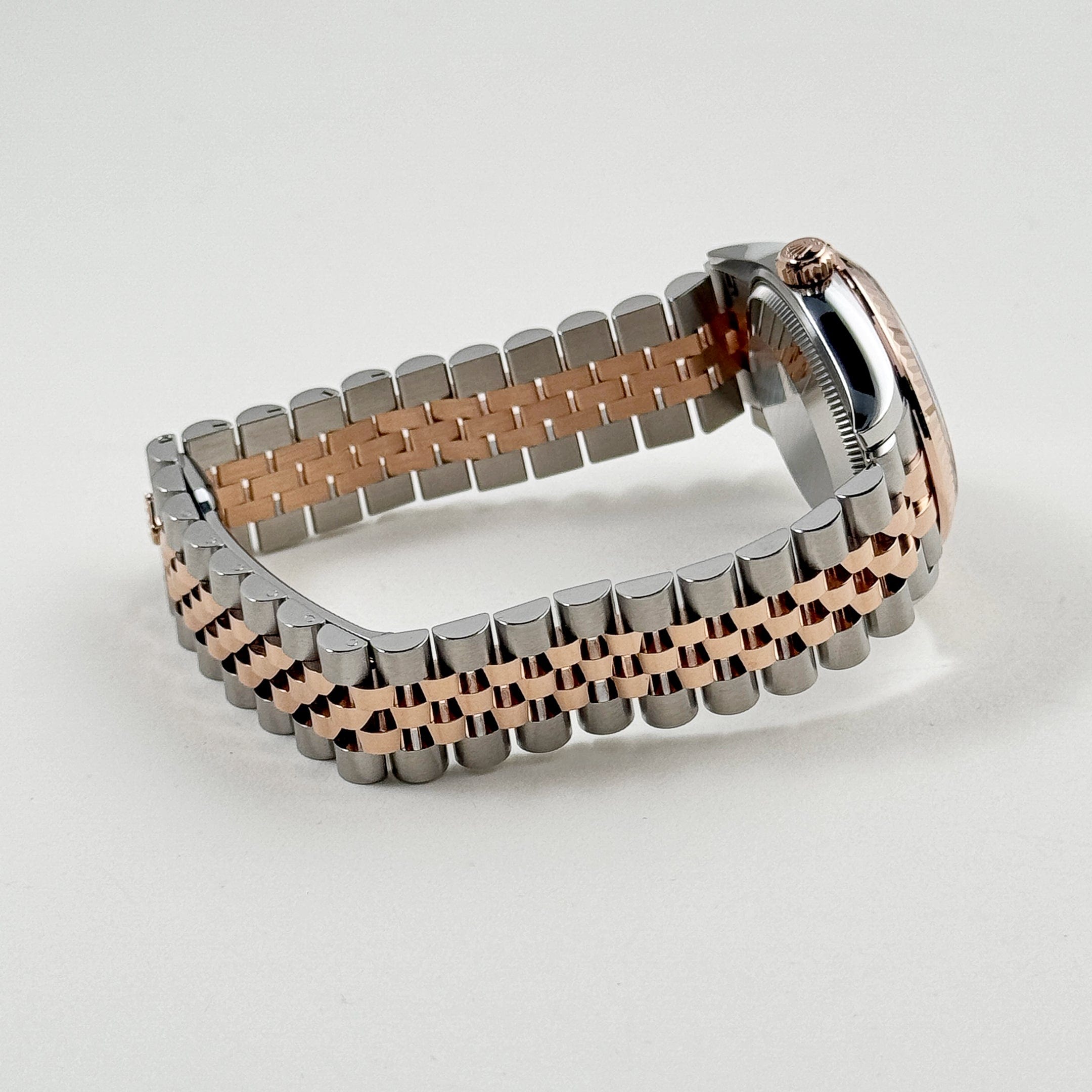 Rolex Datejust 31 278271 'Ladies' Stainless Steel Rose Gold White Roman Numerals Dial (2025)