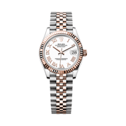 Rolex Datejust 31 278271 'Ladies' Stainless Steel Rose Gold White Roman Numerals Dial (2025)
