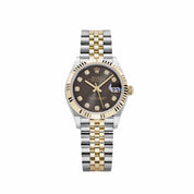 Rolex Datejust 31 278273 'Ladies' Stainless Steel Yellow Gold Dark Grey Diamond Dial Jubilee (2026)