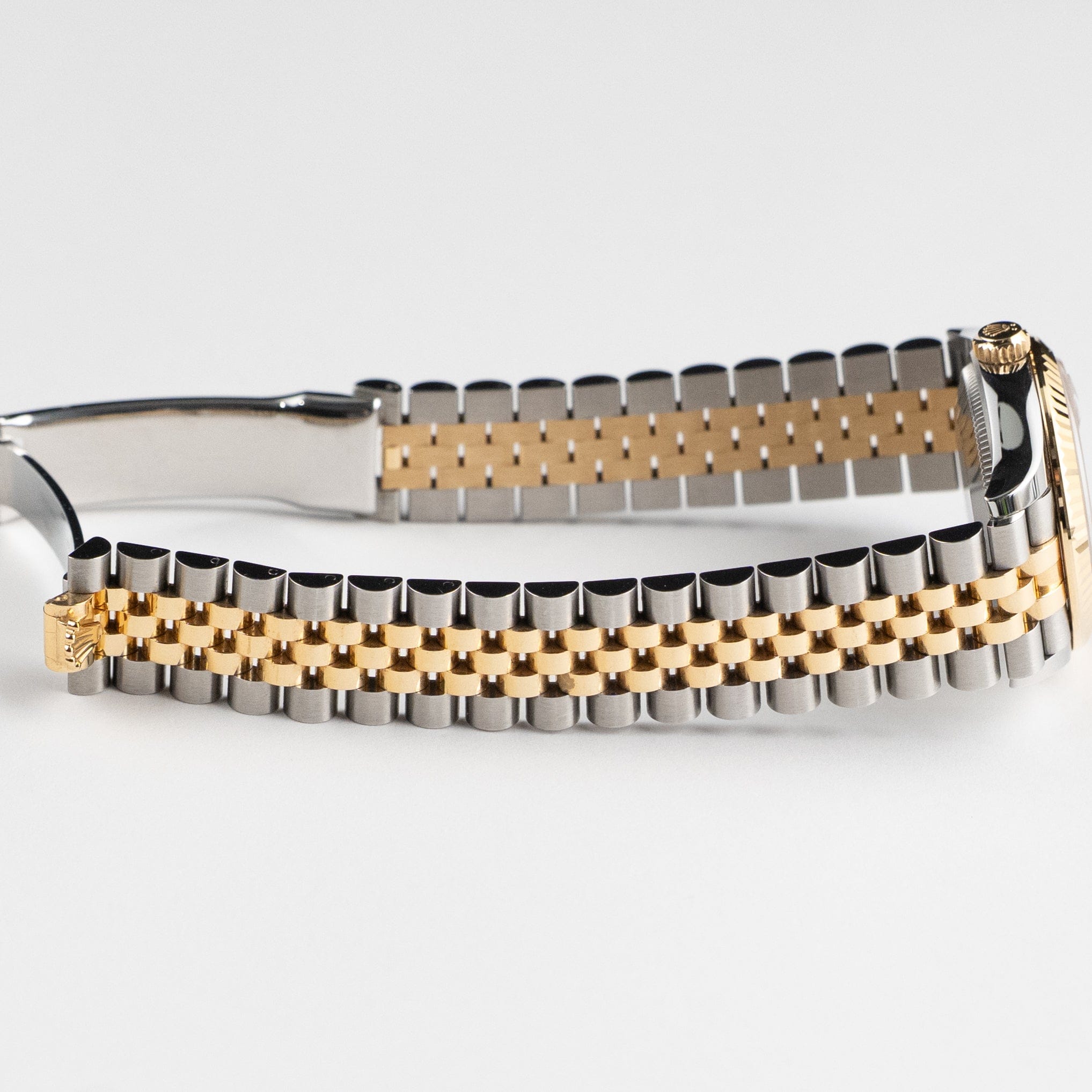 Rolex Datejust 31 278273 'Ladies' Stainless Steel Yellow Gold Dark Grey Diamond Dial Jubilee (2026)