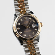 Rolex Datejust 31 278273 'Ladies' Stainless Steel Yellow Gold Dark Grey Diamond Dial Jubilee (2026)