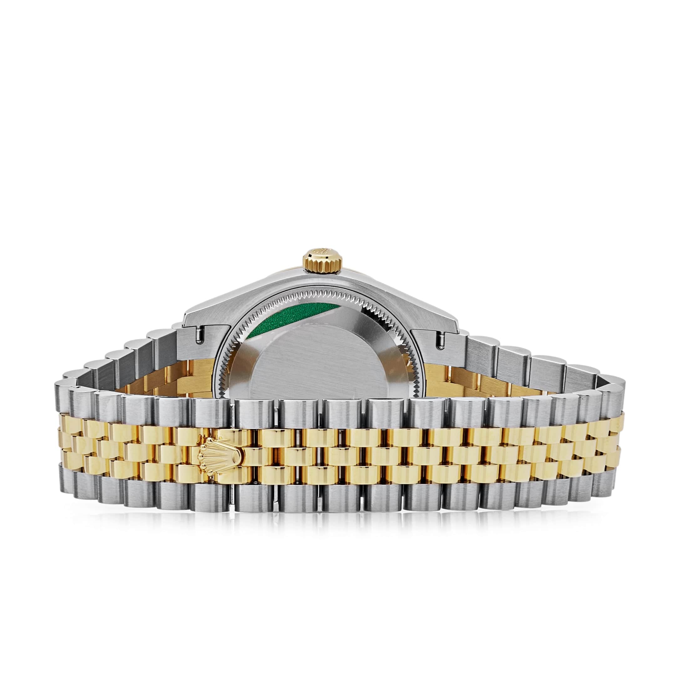 Rolex Datejust 31 278273 'Ladies' Stainless Steel Yellow Gold Olive Green Diamond Dial Jubilee (2026)