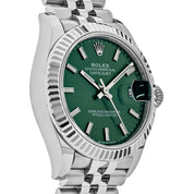 Rolex Datejust 31 278274 'Ladies' Stainless Steel Green Dial (2025)