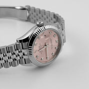 Rolex Datejust 31 278274 'Ladies' Stainless Steel Pink Diamond Dial Jubilee (2025)