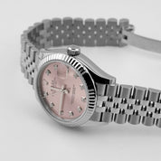 Rolex Datejust 31 278274 'Ladies' Stainless Steel Pink Diamond Dial Jubilee (2025)
