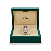 Rolex Datejust 31 278274 'Ladies' Stainless Steel Pink Diamond Dial Oyster