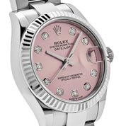 Rolex Datejust 31 278274 'Ladies' Stainless Steel Pink Diamond Dial Oyster