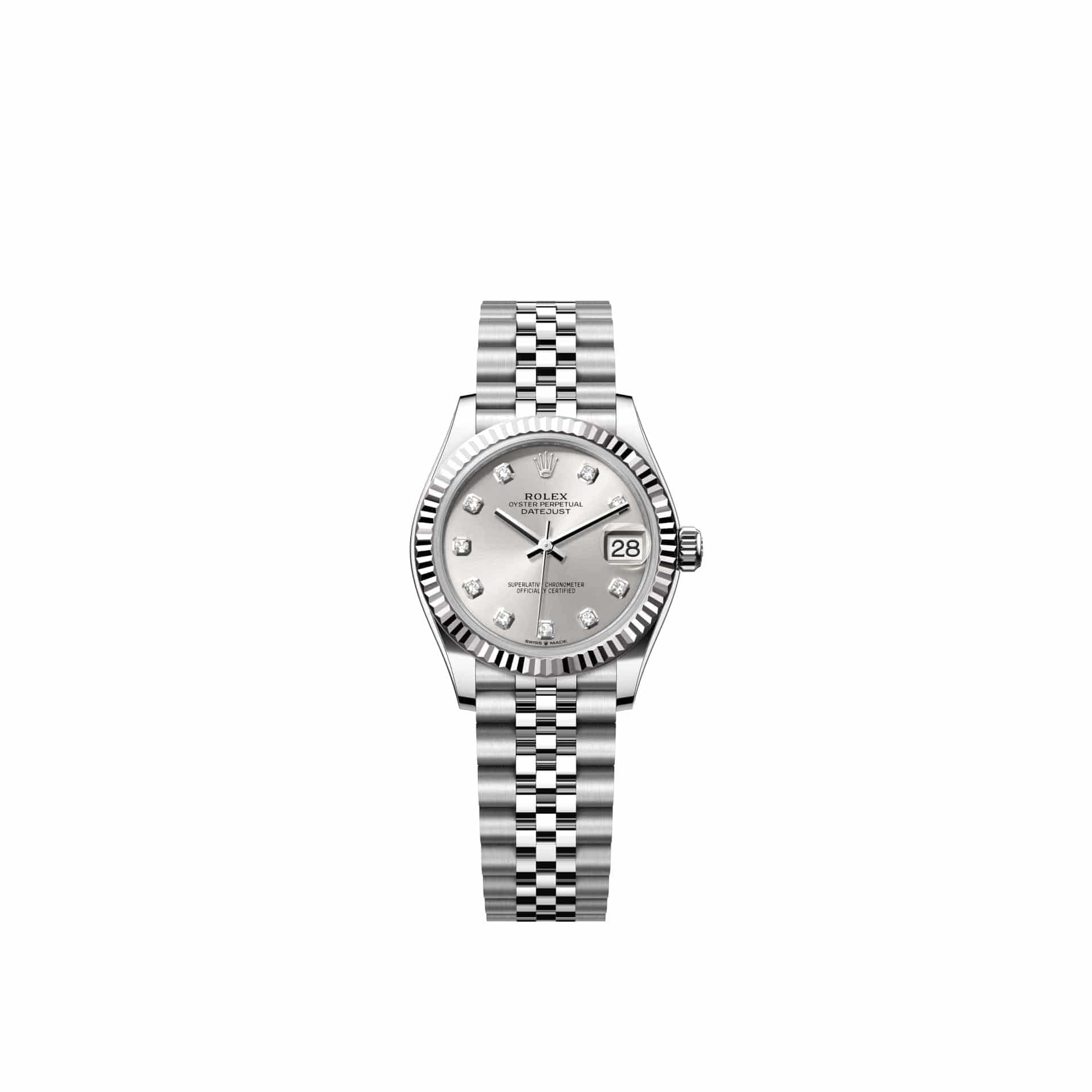 Rolex Datejust 31 278274 Stainless Steel Silver Diamond Dial Jubilee (2026)