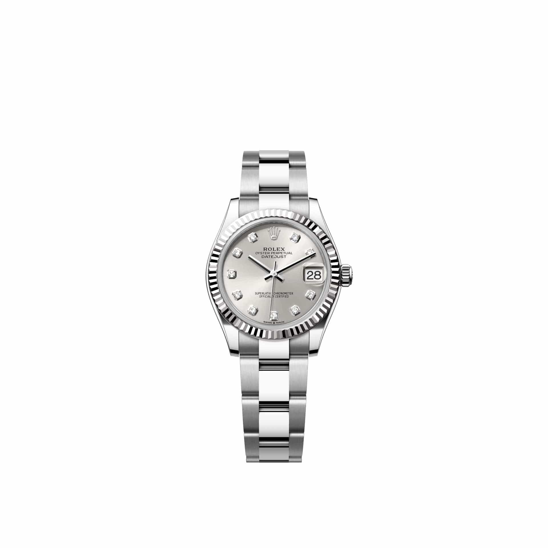 Rolex Datejust 31 278274 Stainless Steel Silver Diamond Dial Oyster (2026)