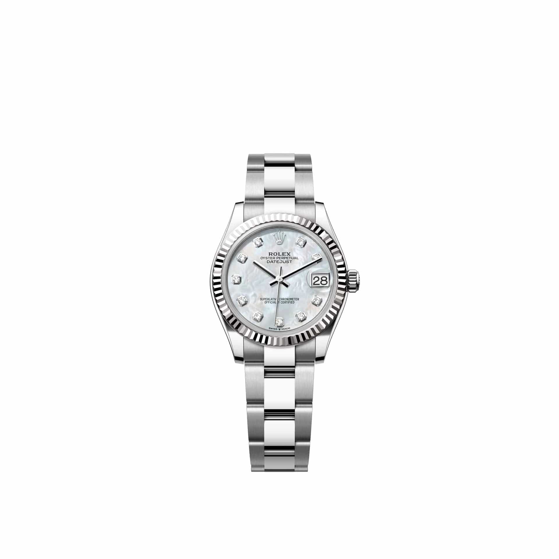 Rolex Datejust 31 278274 Stainless Steel White Mother of Pearl Diamond Dial Oyster (2026)