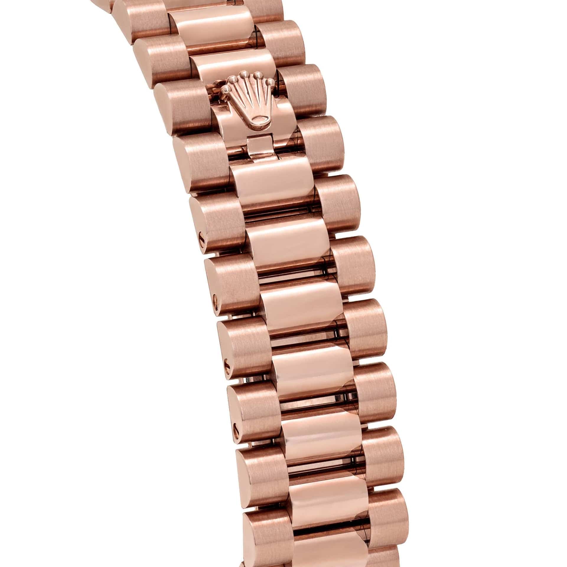 Rolex Datejust 31 278275 'Ladies' Rose Gold Chocolate Roman Numerals Diamond Dial (2022)