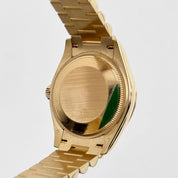 Rolex Datejust 31 278278 'Ladies' Yellow Gold Malachite Diamond Dial (2021)