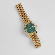 Rolex Datejust 31 278278 'Ladies' Yellow Gold Malachite Diamond Dial (2021)