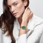 Rolex Datejust 31 278278 'Ladies' Yellow Gold Malachite Diamond Dial (2021)