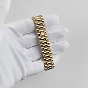 Rolex Datejust 31 278278 'Ladies' Yellow Gold Malachite Diamond Dial