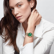 Rolex Datejust 31 278278 'Ladies' Yellow Gold Malachite Diamond Dial (2021)