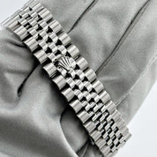 Rolex Datejust 31 278384RBR 'Ladies' Stainless Steel Diamond Bezel Violet Roman Dial Jubilee