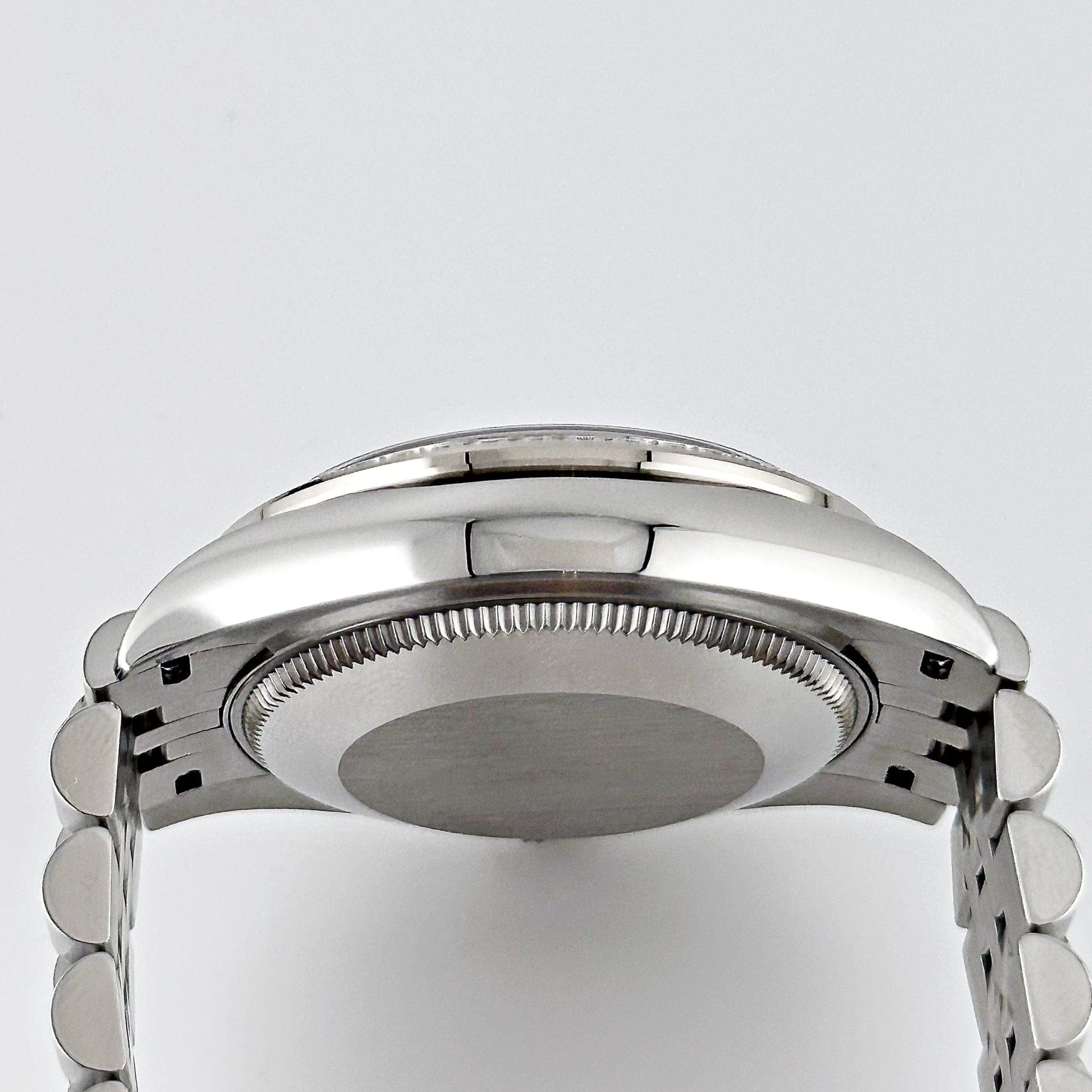 Rolex Datejust 278384RBR Stainless Steel Diamond Bezel Violet Roman Dial Jubilee
