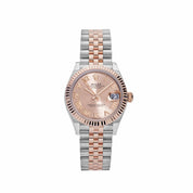 Luxury Watch Rolex Datejust 31 Rose Gold Stainless Steel Rose Dial Roman Numerals Jubilee 278271 Wrist Aficionado