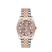 Rolex Datejust 36 116231 'Ladies' Stainless Steel Rose Gold Tahitian Mother of Pearl Diamond Dial Jubilee (2016)