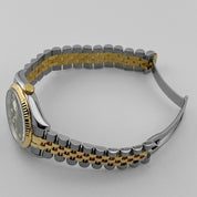 Rolex Datejust 36 116233 Yellow Gold Stainless Steel Black Diamond Dial Jubilee (2013)
