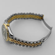 Rolex Datejust 36 116233 Yellow Gold Stainless Steel Black Diamond Dial Jubilee (2013)