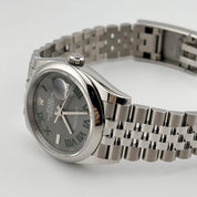 Rolex Datejust 36 126200 Stainless Steel 'Wimbledon' Slate Dial Jubilee (2026)