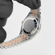 Rolex Datejust 36 126231 Rose Gold Stainless Steel Black Diamond Dial (2019)