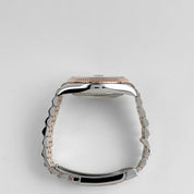 Rolex Datejust 36 126231 Rose Gold Stainless Steel Black Diamond Dial