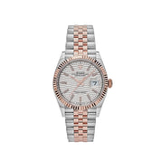 Rolex Datejust 36 126231 Rose Gold Stainless Steel Silver Fluted Motif Dial (2024)