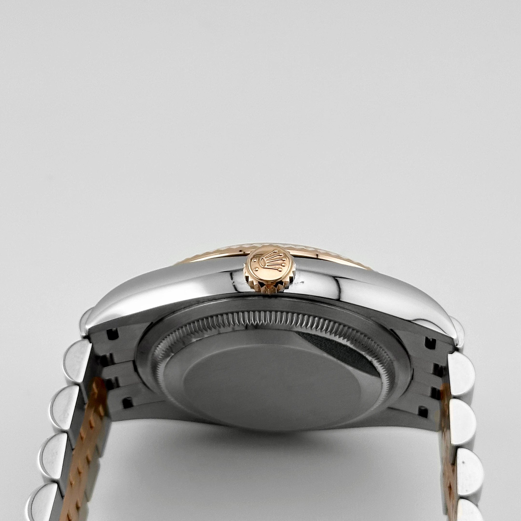 Rolex Datejust 36 126231 Rose Gold Stainless Steel Slate Motif Diamond Dial (2023)