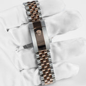 Rolex Datejust 36 126231 Rose Gold Stainless Steel Slate Motif Diamond Dial (2023)