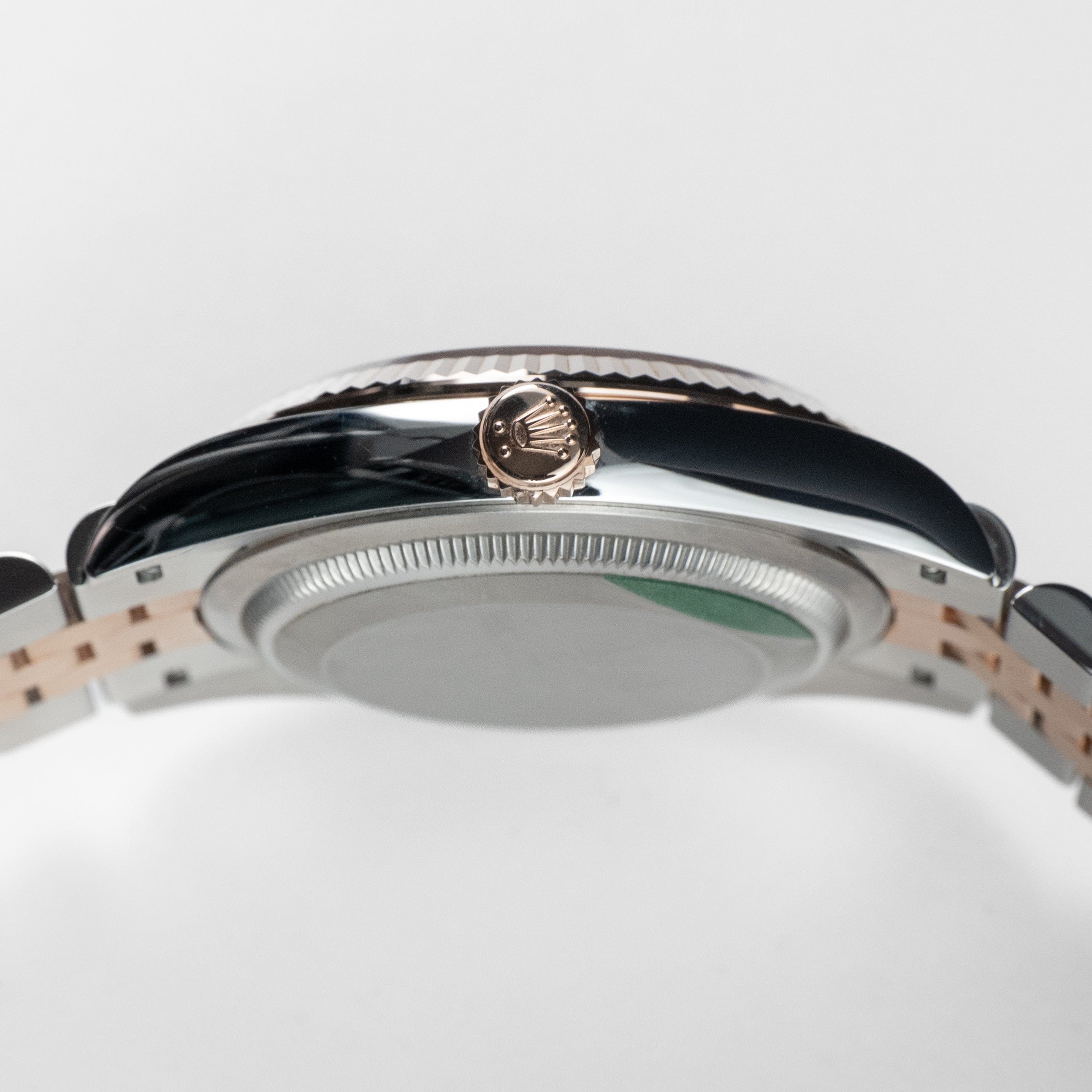 Rolex Datejust 36 126231 Rose Gold Stainless Steel Slate Motif Diamond Dial (2023)