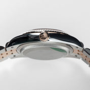 Rolex Datejust 36 126231 Rose Gold Stainless Steel Slate Motif Diamond Dial (2023)
