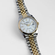 Rolex Datejust 36 126233 Stainless Steel Yellow Gold White Dial Jubilee (2024)