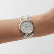 Rolex Datejust 36 126233 Stainless Steel Yellow Gold White Dial Jubilee (2024)